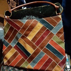 Vintage Patchwork Hobo